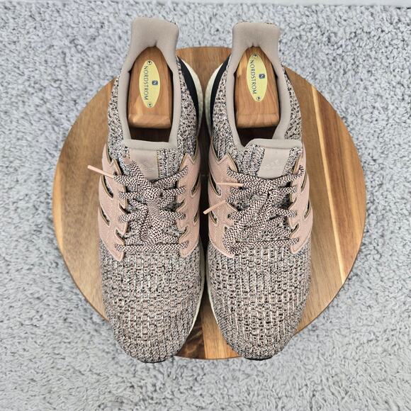 Adidas Men 10.5 Ultra Boost 4.0 Ash Pearl Athletic Gym Daily Running Shoe BB6174 - Picture 5 of 12